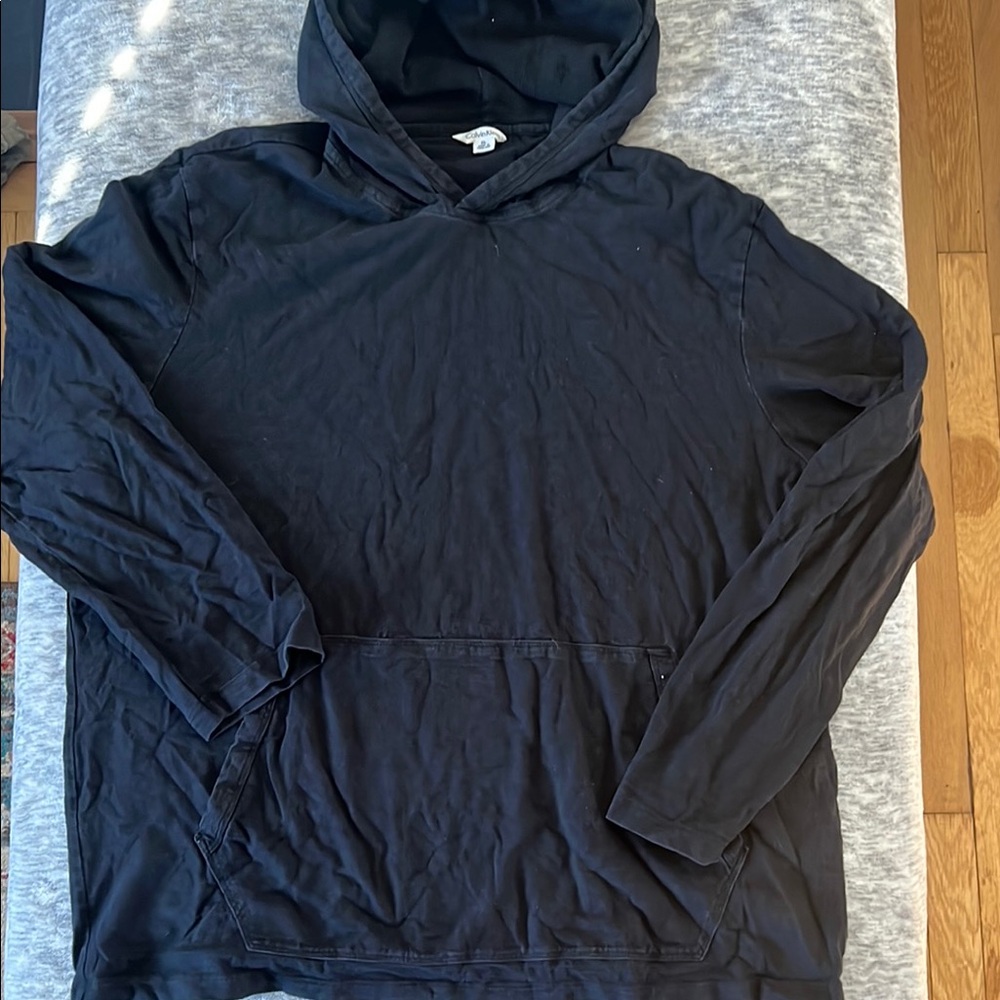 Calvin Klein Black Relaxed Fit Pullover Sweatshirt